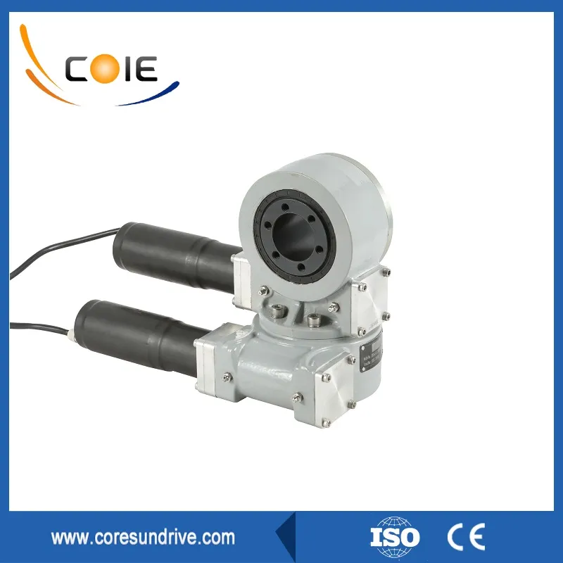 para Sensor Linear Slew 2 Paneles Cojinete Plástico Dual 18kw Motor Aplicación Precio bajo Actuador eléctrico Ángulo Gas Solar Tracker