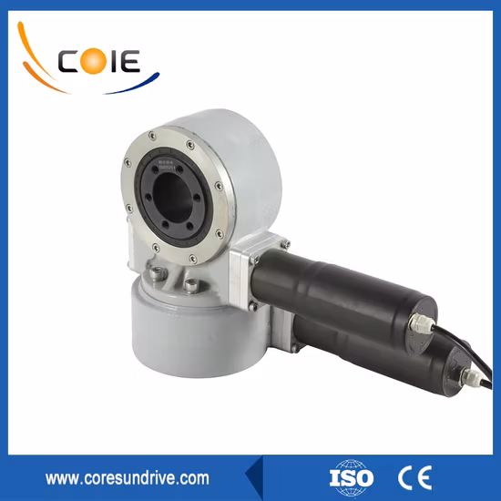 El cojinete de giro de la unidad de giro de doble eje Svh3 está disponible para seguidores solares de 3-10 metros cuadrados